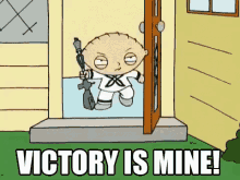 Victory Is Mine! GIF - Family Guy Stewie Victory Is Mine GIFs