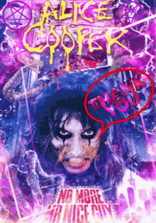 Alice Cooper Thank You GIF