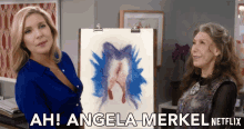 Ah Angela Merkel Frankie GIF - Ah Angela Merkel Frankie Lily Tomlin GIFs