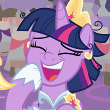Twilight Sparkle Laughing GIF