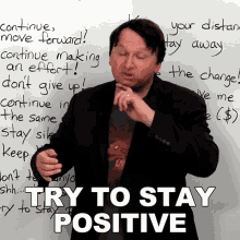 Try To Stay Positive Alex GIF - Try To Stay Positive Alex Engvid GIFs