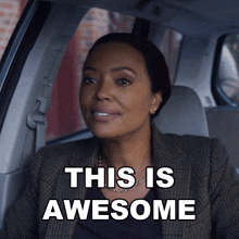 This Is Awesome Dr Tara Lewis GIF - This Is Awesome Dr Tara Lewis Criminal Minds GIFs
