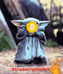 Baby Yoda Crypto GIF - Baby Yoda Crypto Tradecryptolive GIFs