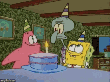 Sponge Bob Opposite Day GIF - Sponge Bob Opposite Day Happy Birthday GIFs