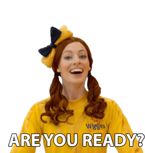 Are You Ready Emma Watkins Sticker - Are You Ready Emma Watkins The Wiggles Stickers