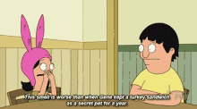 Louise Belcher Bad Smell GIF - Louise Belcher Bad Smell Bobs Burgers GIFs