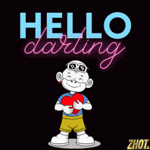 Hello Darling Greetings GIF