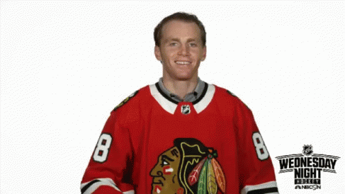 Patrick Kane Nhl GIF - Patrick Kane NHL Smile - Discover & Share GIFs