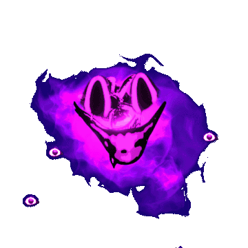 Purple Creepy Sticker - Purple Creepy Creepy Smile Stickers