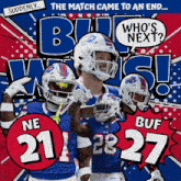 Buffalo Bills (27) Vs. New England Patriots (21) Post Game GIF
