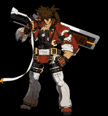 sol badguy guilty gear guilty gear strive thumbs up thumb