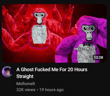 a ghost fucked me for 20 hours straight mellomelt
