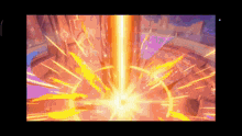 a cartoon illustration of a light coming out of a hole in a wall .