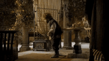 Tyrion Throws Up GIF - Gameofthrones Vomit Tyrion GIFs