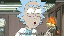 The World Is Full Of Idiots Rick GIF