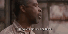 Not Listening GIF - No Not Listening Youre Not Listening To Me GIFs