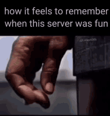 Remembering Server Was Fun GIF - Remembering Server Was Fun GIFs