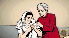 Comforting Amar Chitra Katha GIF - Comforting Amar Chitra Katha Consoling GIFs