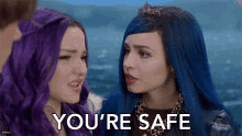 Youre Safe Mal GIF - Youre Safe Mal Evie GIFs