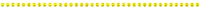a row of yellow lines on a white background