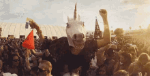 Good Vibes GIF - Unicorn Coachella Party GIFs