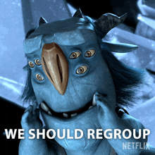 We Should Regroup Blinky GIF - We Should Regroup Blinky Trollhunters Tales Of Arcadia GIFs
