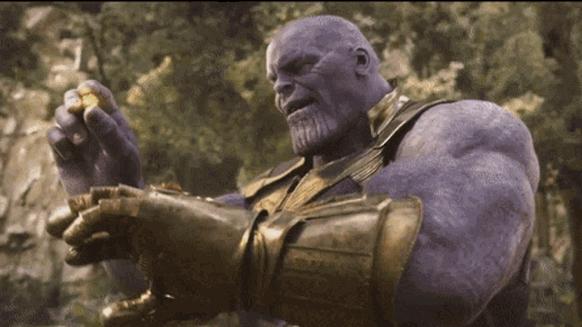 Thanos Avengers Infinity War GIF - Thanos Avengers Infinity War Mind Stone GIFs