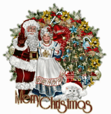 Mrs Clause Merry Christmas GIF - Mrs Clause Merry Christmas GIFs