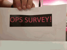 Ops Tpr GIF - Ops Tpr Ops Survey GIFs