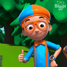 Give It To Me Blippi GIF - Give It To Me Blippi Blippi Wonders - Educational Cartoons For Kids GIFs