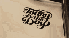 Today Is The Day Stamp GIF