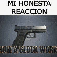 Glock Mi Honest Reacction GIF