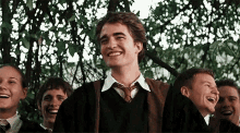 Cedric Diggory Laughing GIF