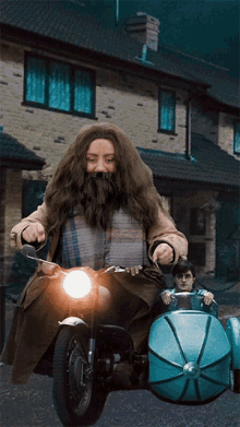 Hagrid Driving GIF - Hagrid Driving Harry Potter GIFs