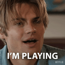 I'M Playing Cole Walter GIF - I'M Playing Cole Walter My Life With The Walter Boys GIFs