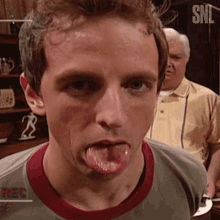 Licking Seth Meyers Gif Licking Seth Meyers Saturday Night Live