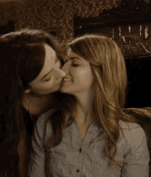 hollstein girl kiss gay lesbian