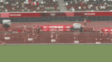 hurdling nbc olympics running jumping race