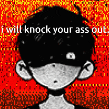 Omori Knock You Out GIF - Omori Knock You Out Knock Your Ass Out GIFs