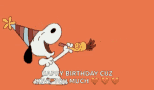 Happy Birthday Love You So Much GIF - Happy Birthday Love You So Much Snoopy GIFs