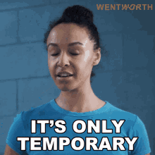 Its Only Temporary Judy Bryant GIF - Its Only Temporary Judy Bryant Wentworth GIFs