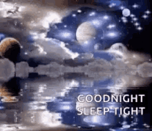 Goodnight Clouds GIF