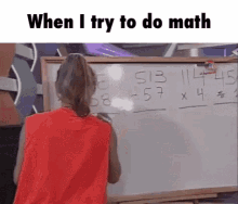 Maths When I Try And Do Maths GIF - Maths When I Try And Do Maths Math Fail GIFs