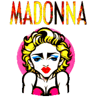 Madonna Music Sticker - Madonna Music Singer Stickers