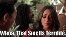 911 Show Maddie Buckley GIF - 911 Show Maddie Buckley Whoa That Smells Terrible GIFs