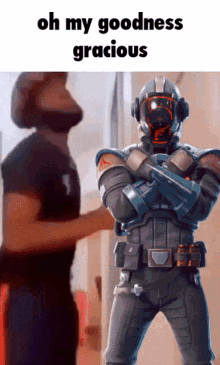 The Visitor Fortnite Oh My Goodness Gracious Meme GIF
