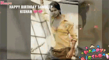 Happy Birthday Sandeep Kishan Wishes GIF