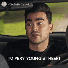 Im Very Young At Heart Dan Levy GIF - Im Very Young At Heart Dan Levy David GIFs