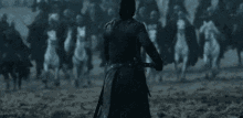 Bornskywalker Jon Snow GIF - Bornskywalker Jon Snow Jon Snow Sword GIFs