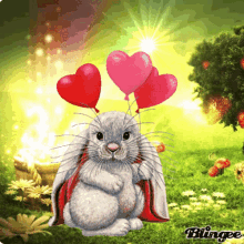 Conejo Rabbit GIF - Conejo Rabbit Balloons GIFs